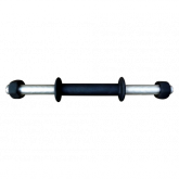 Eixo c/ rosca p/ montar Dumbell Texturizado